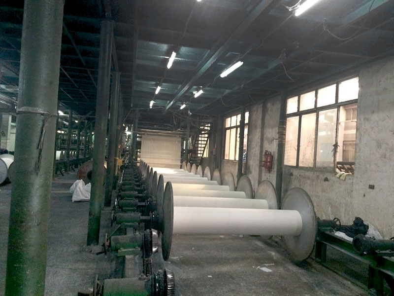 Dyeing factory